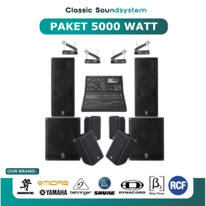 Paket Sound System 5000 watt